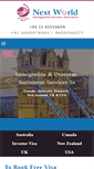 Mobile Screenshot of nextworldimmigration.com